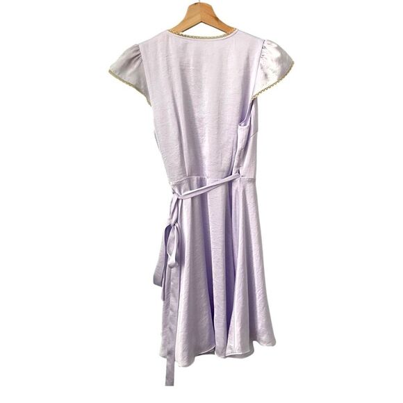 Aritzia Wilfred Mademoiselle Satin Dress in Lavender in Size XS - Picture 5 of 11